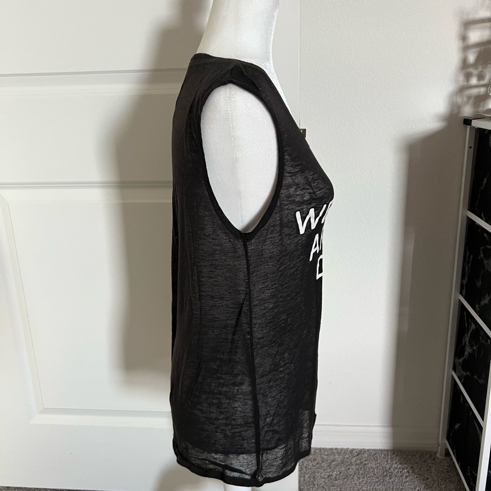 EUC Chaser Black Tank with Red Heart Graphic Dogs Small - Picture 5 of 8